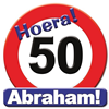 Huldeschild 50 jaar abraham