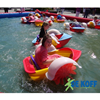Waterbad met 6 power paddle bootjes