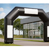 Start- en finishboog zwart