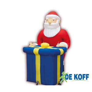 Opblaasbare kerstman 