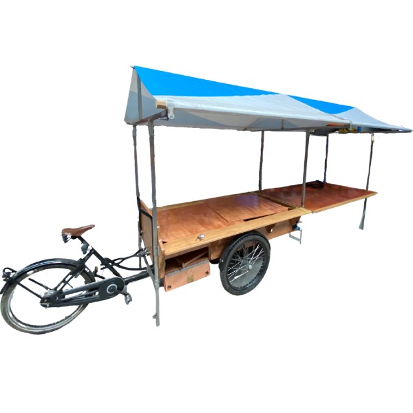 Bakfiets marktkraam