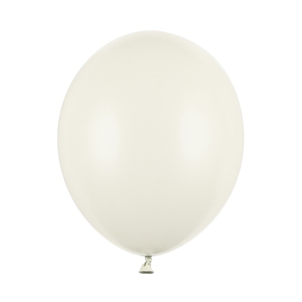 Ballon light cream 30cm | 100 stuks