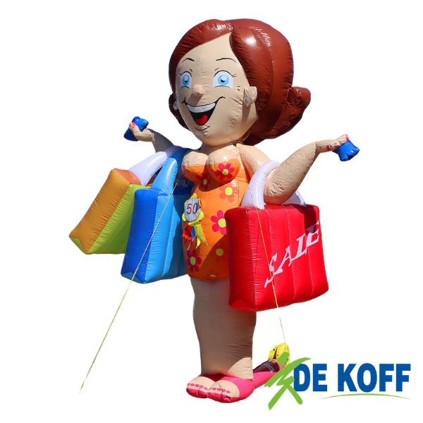 Sarapop huren shoppend Sarah shoppend 4 meter