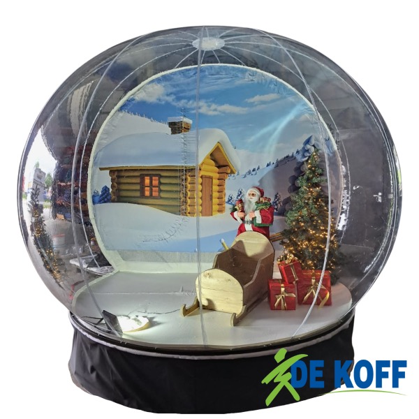 Snowglobe levensgroot