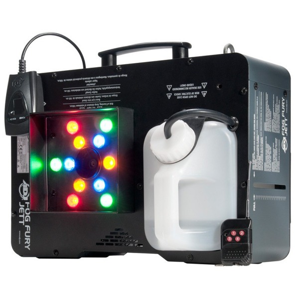 Rookmachine fog jet met led