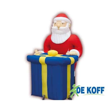 Opblaasbare kerstman 