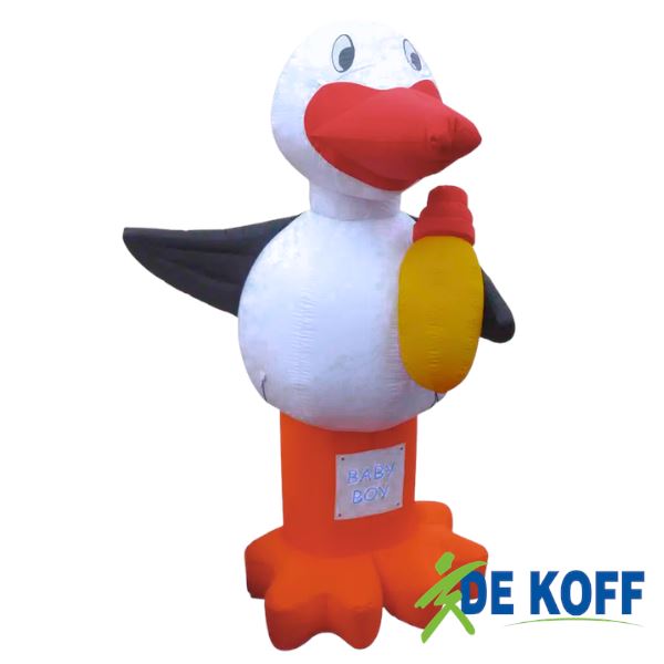 Opblaasbare ooievaar