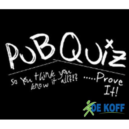 Pubquiz feest op uw locatie