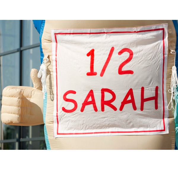 Halve sarah 4 mtr.
