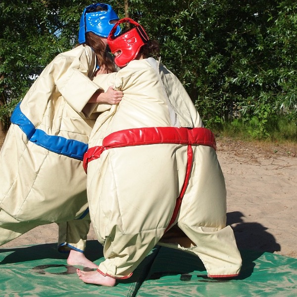 Sumo worstelen voor volwassenen